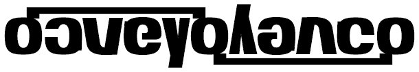 daveyblanco ambigram logo